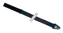 Fire&stone 019 Tattoo Edition Red Tribal Guitar strap