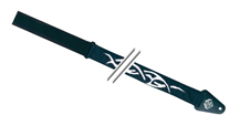Fire&stone 018 Tattoo Edition white Tribal Guitar strap
