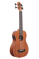 Kala U-Bass Wanderer Natural Acoustic-Electric Bass Ukulele