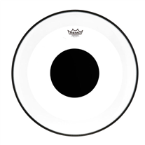 REMO P3132010 Powerstroke 20" Clear Black Dot Bass Drum head