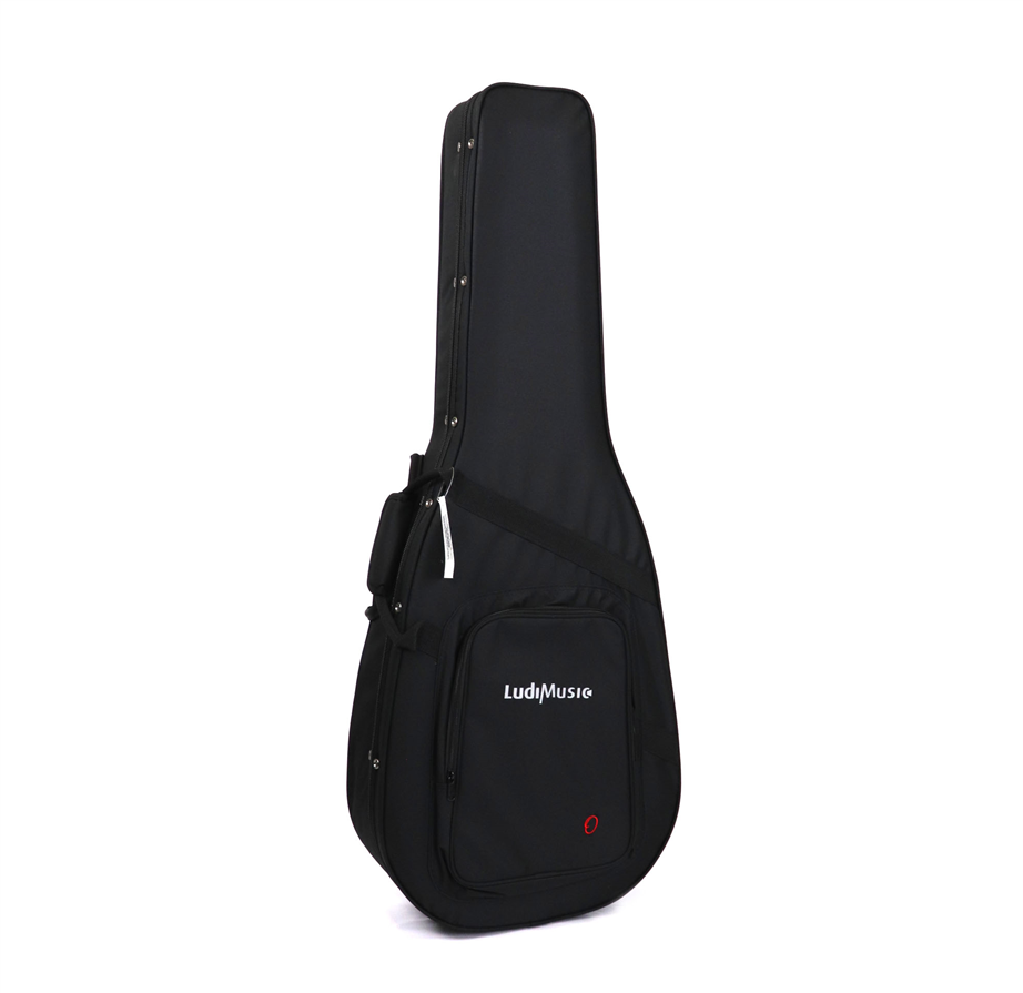 Ludimusic 710 Black Classical guitar semi-rigid case