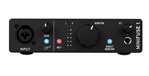 Arturia MiniFuse 1 Audio Interface Black