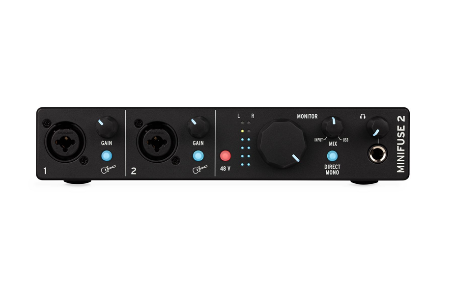 Interface Áudio Arturia MiniFuse 2 Preto