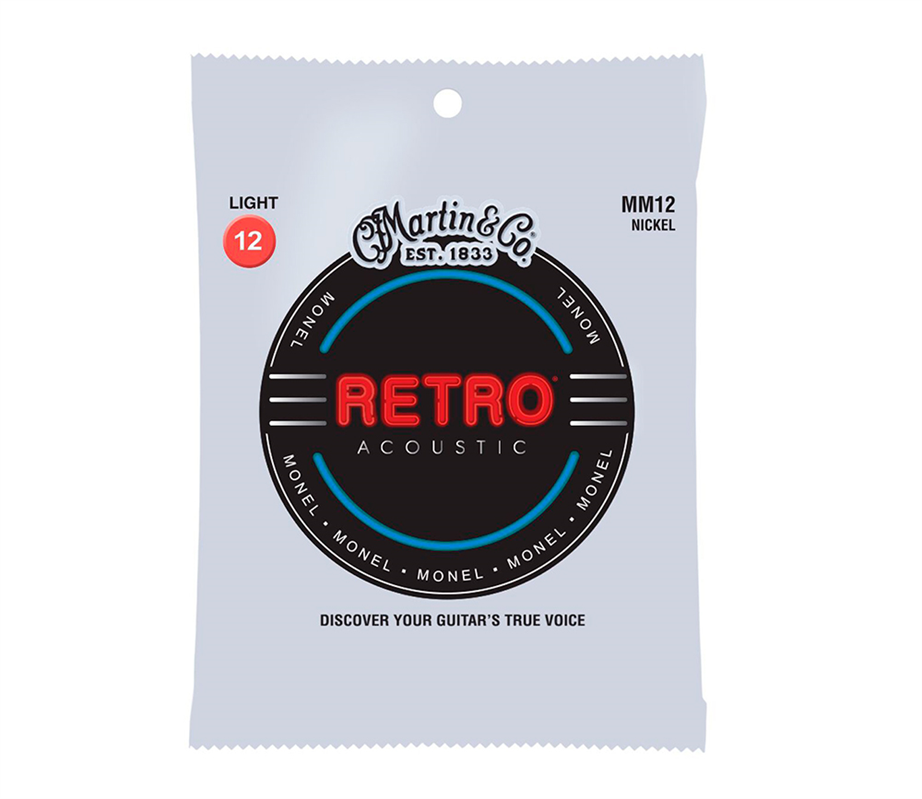 Martin MM-12 Retro 012-054 Acoustic Guitar String Set