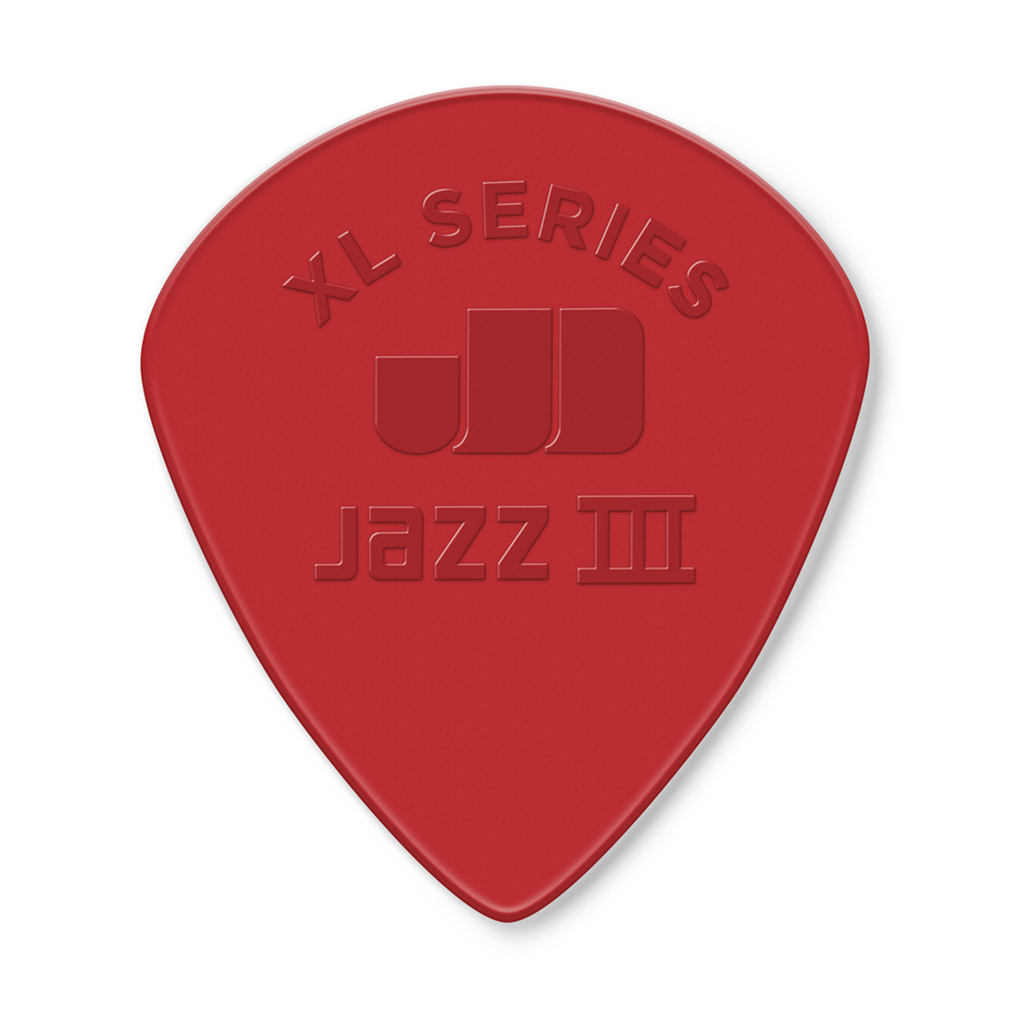 Jim Dunlop JAZZ III XL NYLON Red Picks