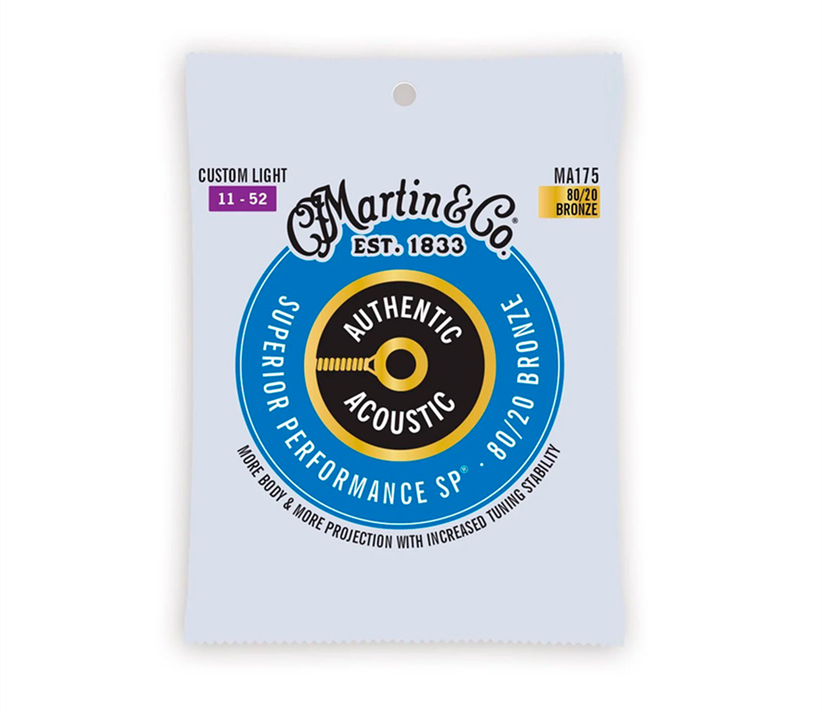 Martin MA-175 SP 011-052 Acoustic Guitar String Set