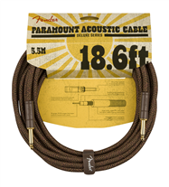 Fender Paramount Acoustic Brown 5,5mt Instrument Cable