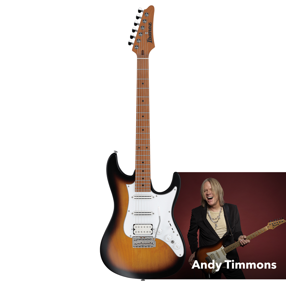 Ibanez ATZ10P Andy Timmons signature Sunburst matte | Ludimusic