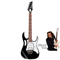 Ibanez JEMJR Steve Vai signature Black
