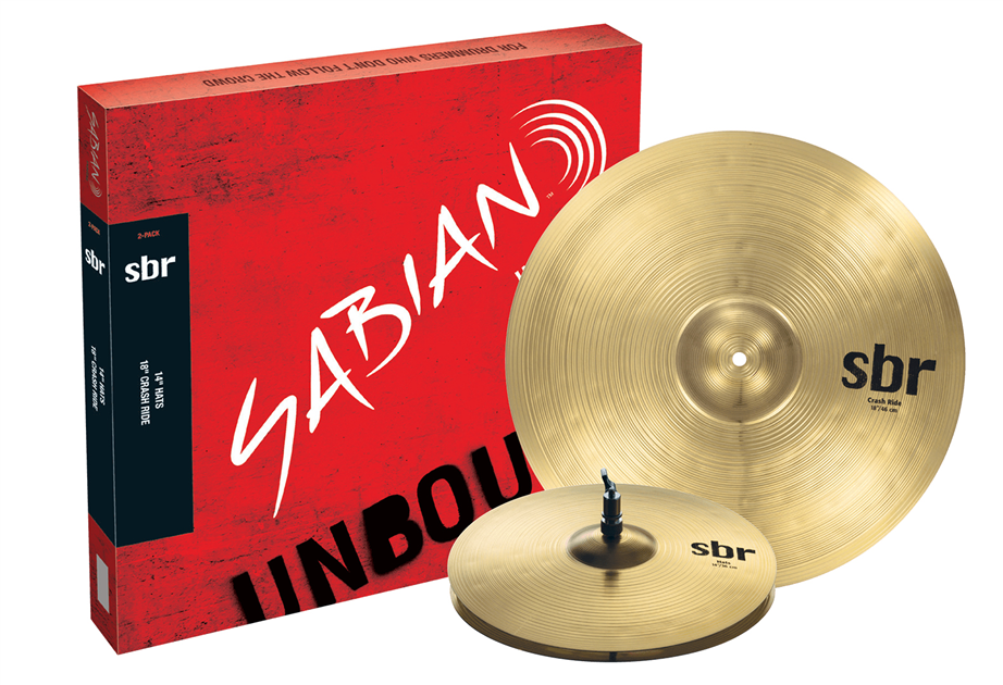 Sabian Sbr Second pack Cymbal Sets
