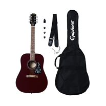 Epiphone Starling Acoustic Player Pack Wine Red