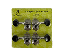 Admira CLAVUKBK Black (pack4) Ukulele Head machine