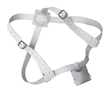 Adamastor 801 White Standard bearer holder harness
