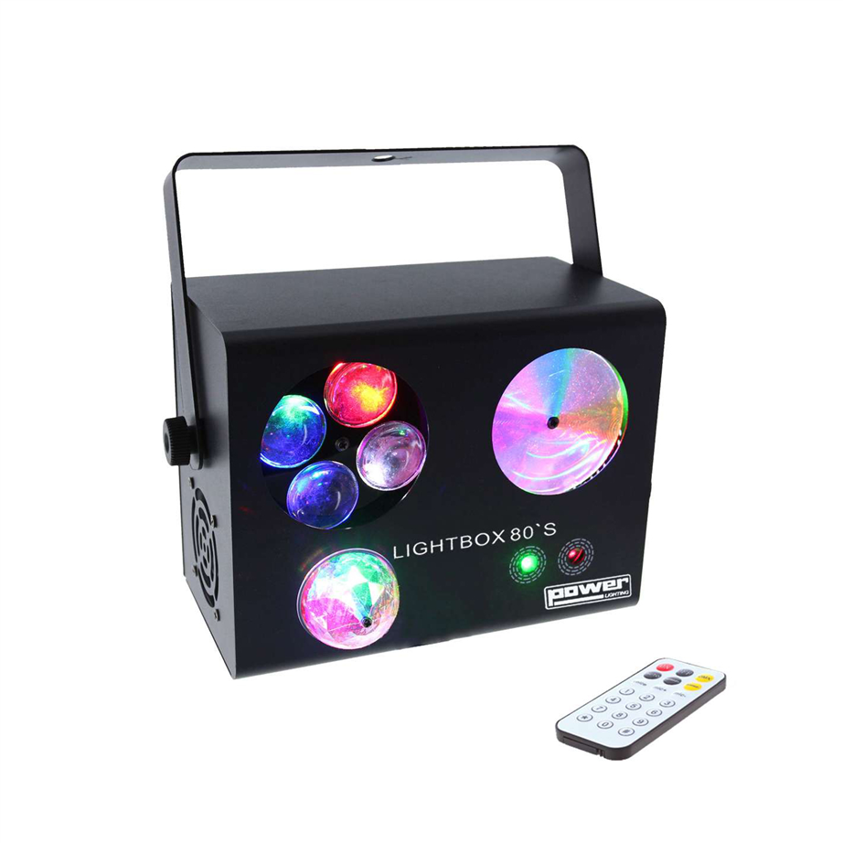 PowerLighting LIGHTBOX 80S led effects