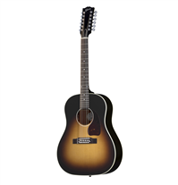 Gibson J-45 Standard Vintage Sunburst 12 String Electric Acoustic Guitar