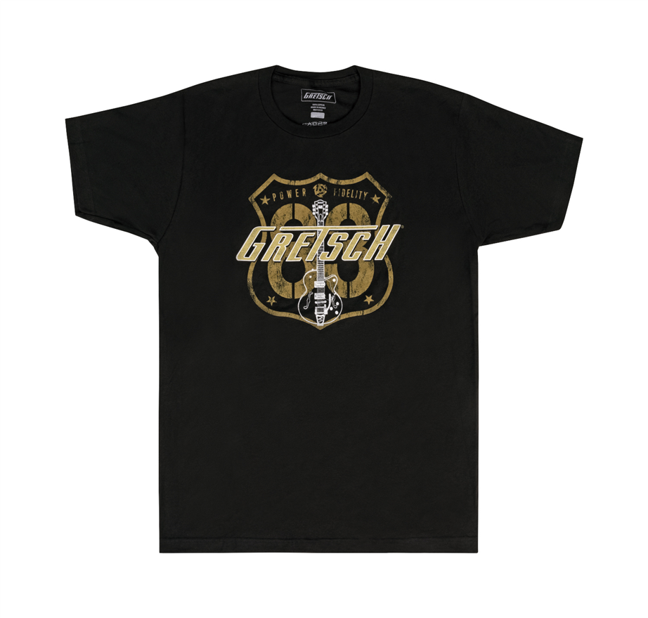 Gretsch Route 83 T-Shirt Black S