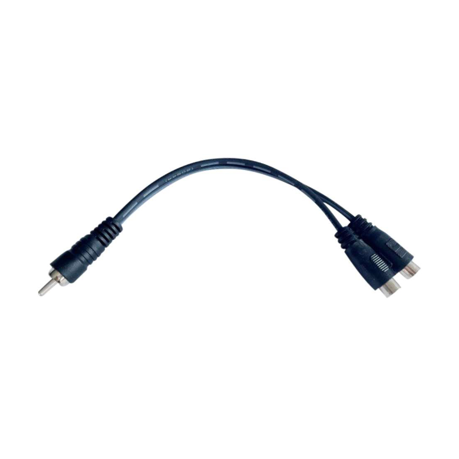 PowerAcoustics CAB2243 RCA M/RCA F audio cable