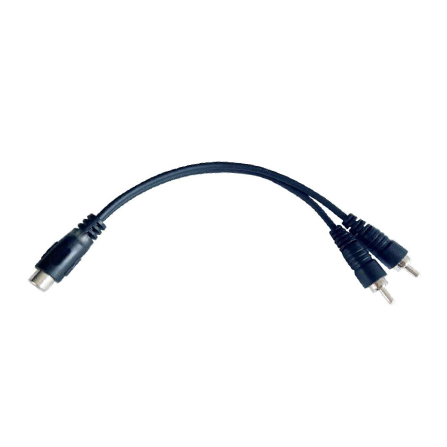 PowerAcoustics CAB2240 RCA M/RCA F audio cable