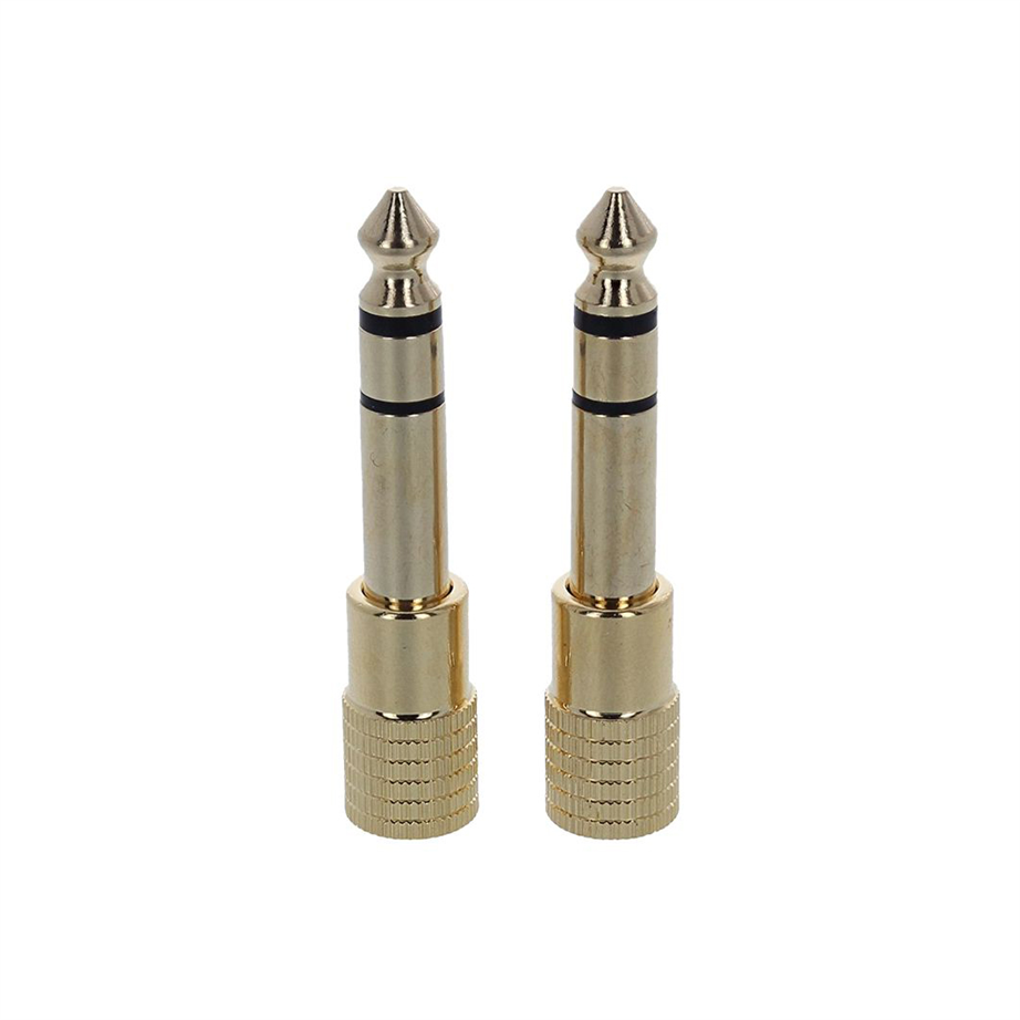PowerAcoustics HA635SC GOLD stereo com rosca audio adapter