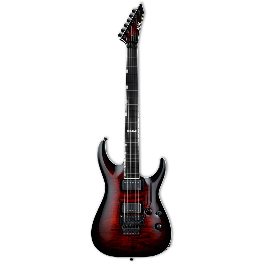 ESP E-II Horizon FR-II EMG Set Thru Black Cherry