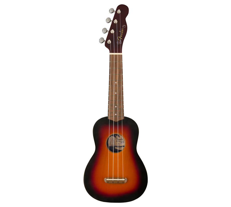 Fender Venice Soprano Ukulele 2-Color Sunburst