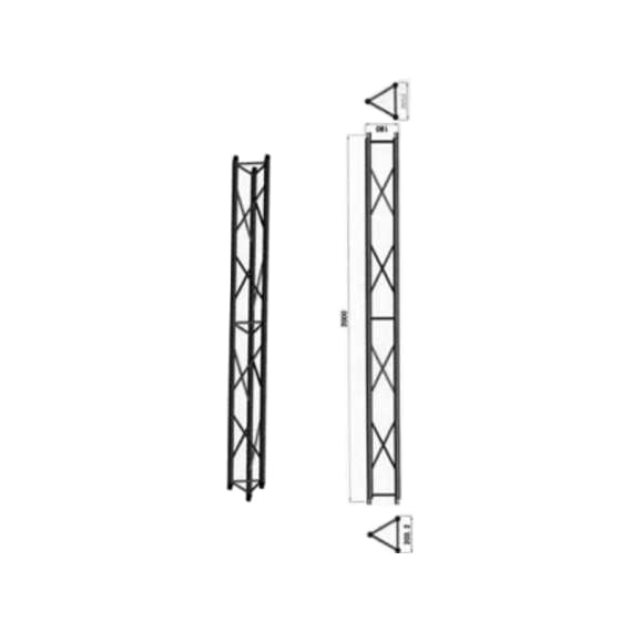 PowerAcoustics MDBT2 2 Gray 2m Truss