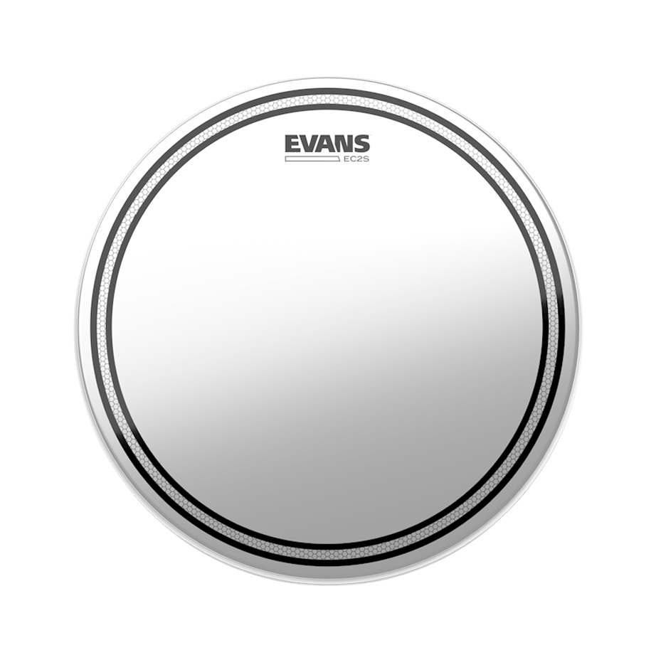 Evans 14" B14EC2S Frosted SST Tom Head
