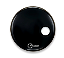 Pele Bombo 14" Aquarian RSM14BKT Black (para aro de metal)