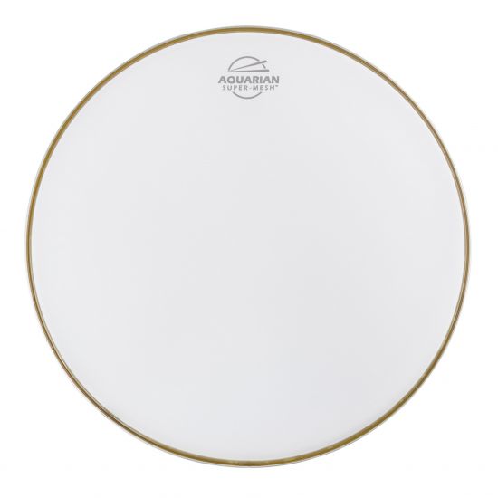 Aquarian Super Mesh SM18B White 18" Bass Drum head