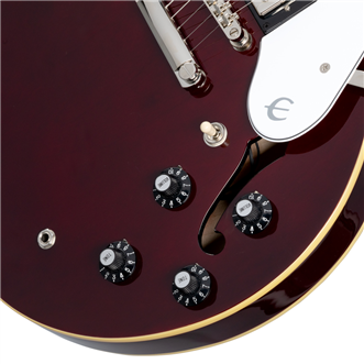 Epiphone Noel Gallagher Riviera Dark Wine Red | Ludimusic