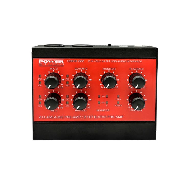 Interface Áudio USB PowerStudio USBOX 222