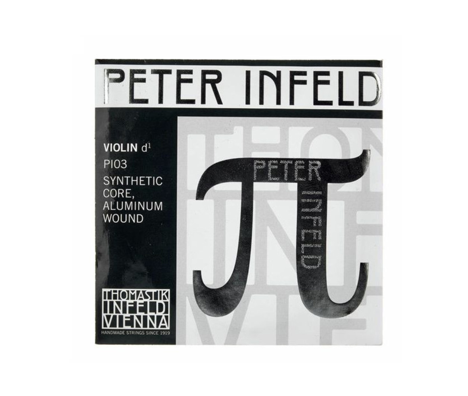 Corda Violino 4/4 Thomastik Peter Infeld PI03 D Ré Alumínio