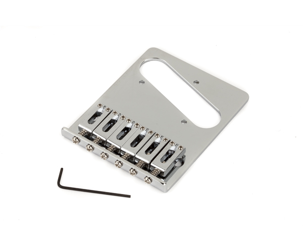 Fender Standard Series Telecaster Bridge Assembly Chrome Bridge