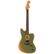 Fender Acoustasonic Player Jazzmaster RW Antique Olive