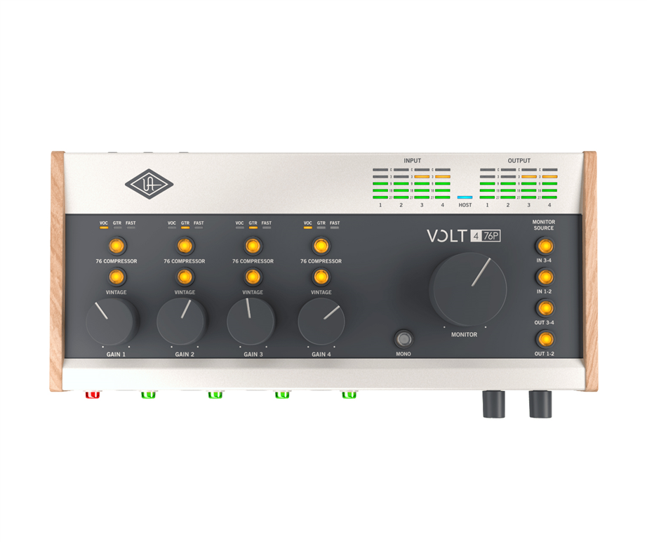 Interface Áudio USB Universal Audio Volt 476P