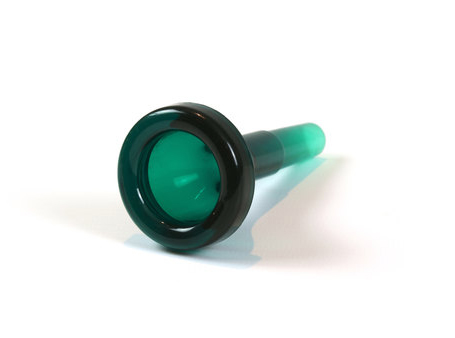 Pbone 11 C ABS Plastic Green Trombone Mouthpiece
