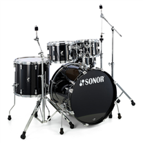 Sonor AQ1 Studio Set Piano Black Drum Set