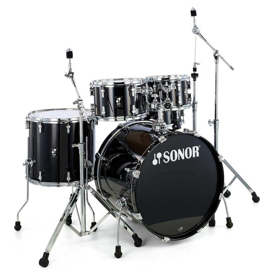 Sonor AQ1 Studio Set Piano Black Drum Set