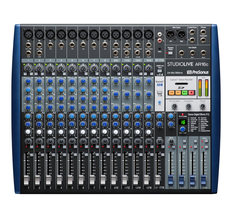 PreSonus StudioLive AR16c Mixer