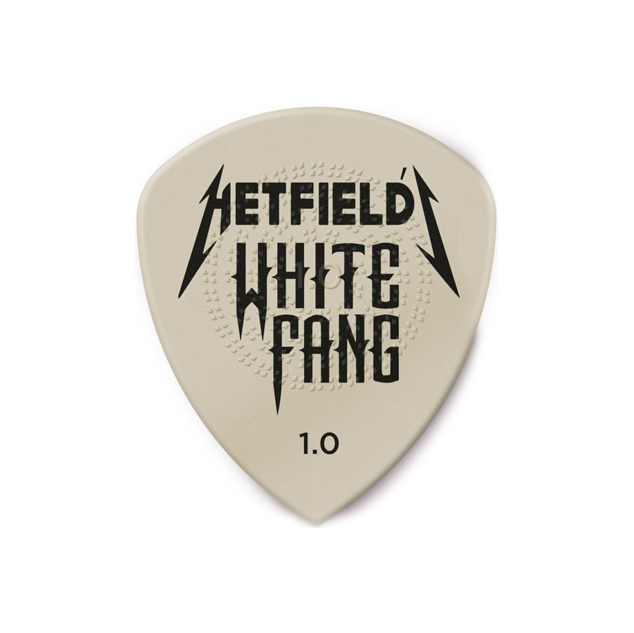 Jim Dunlop James Hetfield White 1.00mm Signature picks 6 uni