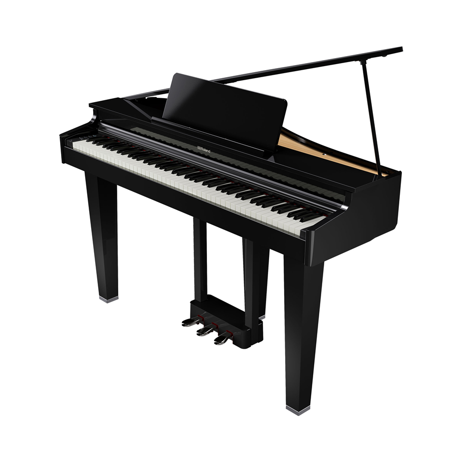 Roland GP-3 Compact Digital Grand Piano Polished Black