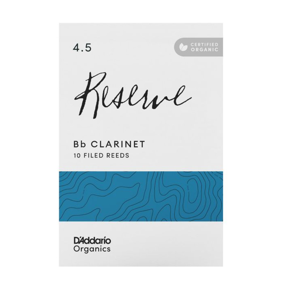 Daddario Reserve Organics 4.5 Bb Clarinet Reed