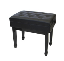 Ludi PE X10 Concerto Polished Black Piano Bench