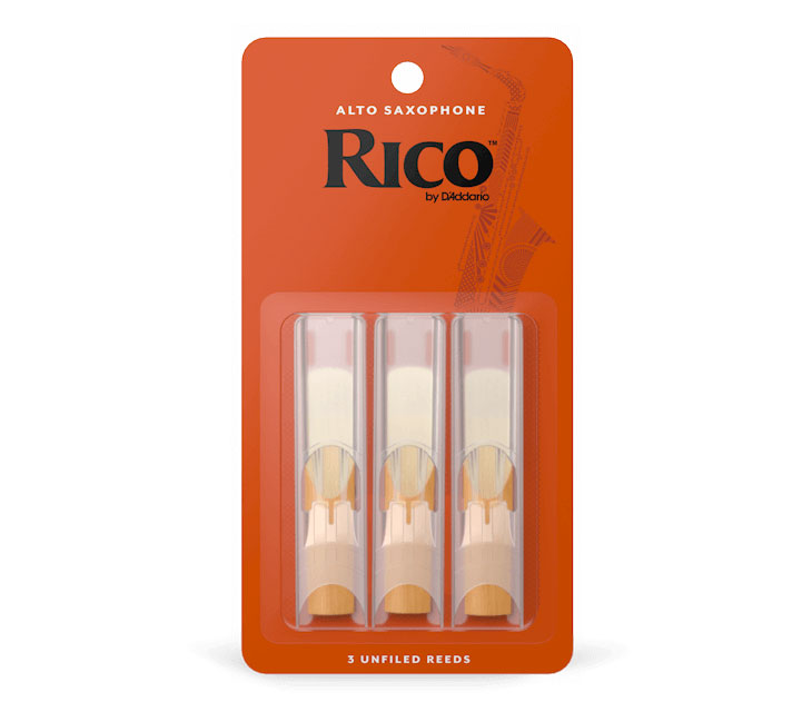 Palheta Sax Alto 2.5 Daddario Rico 3 uni