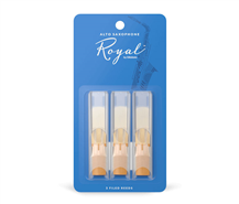 D'Addario Royal Filed 3.0 Alto Sax Reed 3-Unit Pack