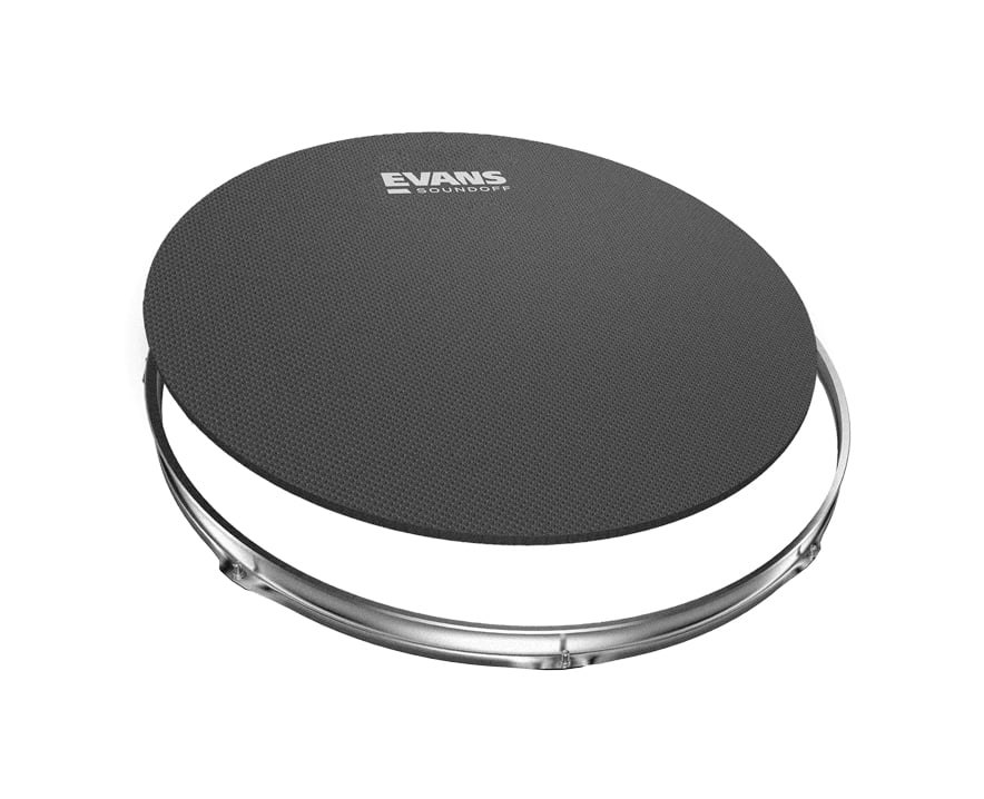 Evans SO-10 SoundOff Black Training muffle