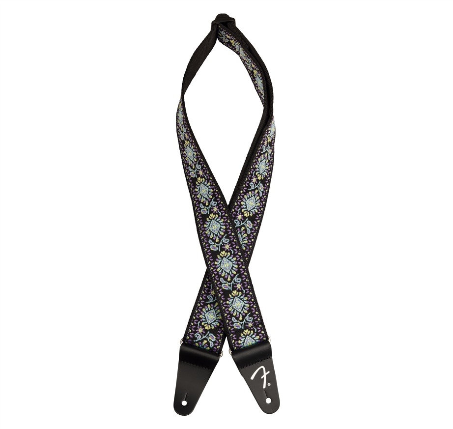 Fender Pasadena Woven Strap Blue Lotus Guitar Strap