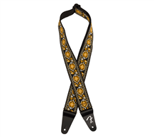 Correa de Guitarra Fender Pasadena Woven Strap Yellow Lotus