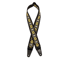 Correa de Guitarra Fender Pasadena Woven Strap Yellow Clover