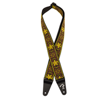 Correa de Guitarra Fender Pasadena Woven Strap Yellow Wallflower